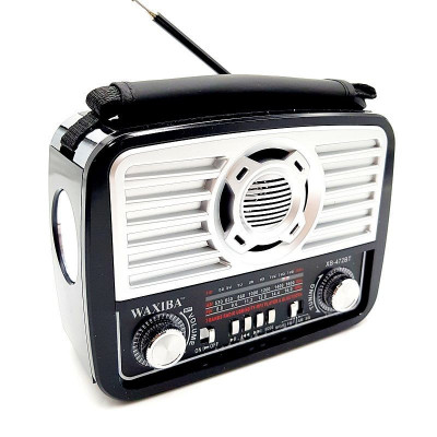 Boxa Radio portabil Bluetooth Retro reincarcabil Usb slot tf aux Mp3 lanterna foto