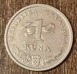 C50 - Moneda foarte veche - Croatia - 1 kuna - 2008