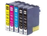 Cumpara ieftin Set 5 rezerve de cerneala OBV pentru Epson 603XL - NOU