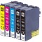 Set 5 rezerve de cerneala OBV pentru Epson 603XL - NOU