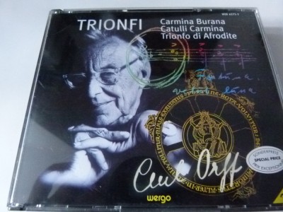Carl Orff, 3 cd box foto