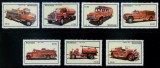 Nicaragua 1983 - Masini de pompieri, serie neuzata