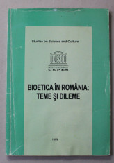 BIOETICA IN ROMANIA - TEME SI DILEME , coordonator LAURA GRUNBERG , 1999 , PREZINTA HALOURI DE APA * SI SUBLINIERI CU MARKERUL * foto