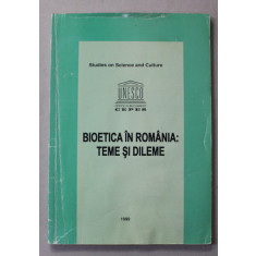BIOETICA IN ROMANIA - TEME SI DILEME , coordonator LAURA GRUNBERG , 1999 , PREZINTA HALOURI DE APA * SI SUBLINIERI CU MARKERUL *