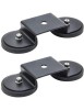 Set 2 suporti magnetici montare Proiector sau LED Bar forta 160kg, diametru 88mm, surub M8, Xenon Bright