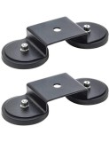 Set 2 suporti magnetici montare Proiector sau LED Bar forta 160kg, diametru 88mm, surub M8, Xenon Bright