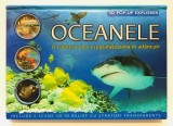 2008! OCEANELE, Eastone Books, Carti pentru copii, 3D popup explorer, carte pop up, pop-up, tridimensionala, Stare excelenta, pesti, acvariu, natura,
