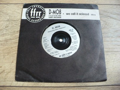 Vinyl, D-Mob, Gary Haisman, We Call It Acieeed foto