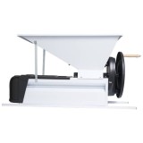 Zdrobitor manual pentru struguri cu desciorchinator, cuva emailata 90 x 50 cm, DMA, Grifo, Italia