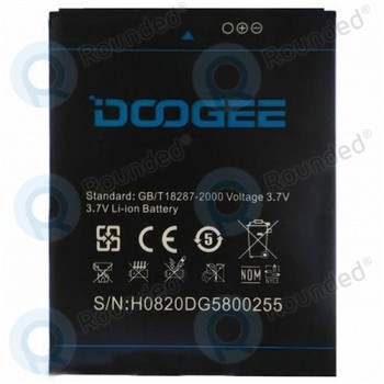 Baterie Doogee KissMe B-DG580 H0820DG5800255 2500mAh foto
