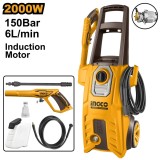 Cumpara ieftin Aparat de Spalat cu Pesiune turbojet 2000W 150bar Ingco HPWR20008