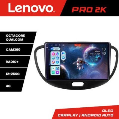 Navigatie Hyundai I10 2007-2013 Android radio gps internet 8 core QLED 2K 12+256 360 Lenovo CarStore Technology foto
