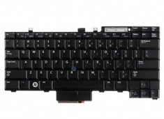 Tastatura laptop Dell Latitude E6410 neagra layout US si pointing stick cu iluminare foto