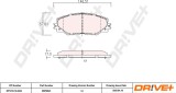 Set plăcuțe fr&acirc;nă DRIVE+ DP1010100043