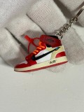 BRELOC CHEI Off-White for NIKE &quot;AIR JORDAN1&quot; - Facuti si pictati manual - Vintage