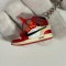 BRELOC CHEI Off-White for NIKE &quot;AIR JORDAN1&quot; - Facuti si pictati manual - Vintage