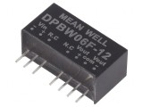 Convertor DC/DC 6W 9-36V la 12V/-12V SIP8