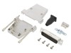 Conector D-Sub 25-Pin Tată Lipire pe Cablu Gold Flash