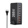 Hub USB Type C 268W cu 8 porturi PD Fast Charge 3.0