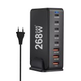 Hub 268W cu 8 Porturi USB Type C PD Fast Charge 3.0