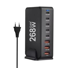 Hub 268W cu 8 Porturi USB Type C PD Fast Charge 3.0