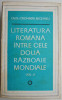 Literatura romana intre cele doua razboaie mondiale, vol. II &ndash; Ov. S. Crohmalniceanu