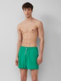 s.Oliver Pantaloni scurti barbati pentru inot cu croiala Regular fit, Verde, S