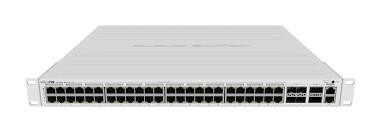 NET ROUTER/SWITCH 48PORT 1000M/CRS354-48P-4S+2Q+RM MIKROTIK, &amp;quot;CRS354-48P-4S+2Q+RM&amp;quot; (timbru verde 2 lei) foto