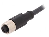 Cablu de Conectare M12 4 PIN 10m 250VAC 4A PUR