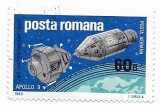 Cosmos III Apollo 9 si 10, 1969 - 60 B, obliterat, Spatiu, Stampilat