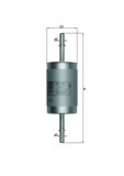 MAHLE KL 181 filtru combustibil