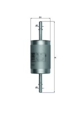 MAHLE KL 181 filtru combustibil