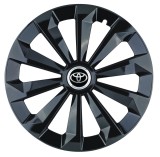 Cumpara ieftin Set 4 capace roti Fame negru R15 pentru gama auto Toyota, Autohelix MSA