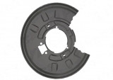 Protectie stropire disc frana Bmw Seria 3 (E46), Sedan/Combi, 06.1998-06.2005; Seria 3 (E46/5), Compact, 03.2000-12.2004, Spate, Stanga, metal, Rapid