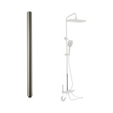Teava prelungire coloana dus Oem 30 cm Grafit Mat Aluminiu Instalatii Sanitare