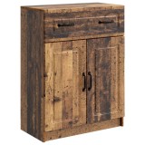 vidaXL Bufet cu sertar Lemn vechi 66 x 34,5 x 87 cm Lemn prelucrat 895793