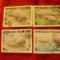 Serie Togo 1984 - Fauna , 4 valori stampilate