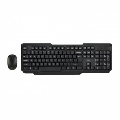 Kit tastatura si mouse wireless Well CW102BK negru