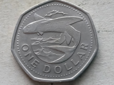 BARBADOS-1 DOLLAR 1988 foto