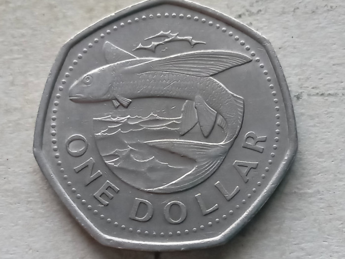 BARBADOS-1 DOLLAR 1988