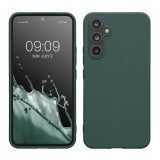Husa Kwmobile pentru Samsung Galaxy A54 5G, Verde inchis, Silicon, KWM000018FR017C, Carcasa