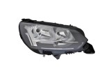 Far PEUGEOT 2008/e-2008, 11.2019-01.2024; 208, 06.2019-, partea dreapta, TYC, fara day running lumini; fara parking light; H18+H9; electrical; cu mot