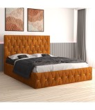 Pat Tapitat Eric Caramiziu + Saltea Lux Ortopedica 180x200cm