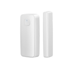 Senzor miscare WIFI SMART pentru geamuri si usi, compatibil cu Tuya/Smart Life, Alexa si Google Home