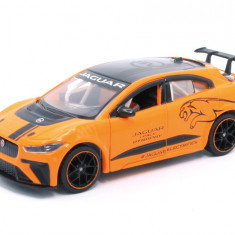 Macheta auto Jaguar I-pace Etrophy portocalie, pull back, 1:36 Tayumo