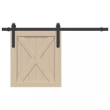 Gossi set usi glisante pentru dulap 91 cm otel carbon