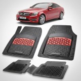 Cumpara ieftin Covorase Mercedes-Benz C-Class Coupe Compatibile C204 2011-2014 | Red