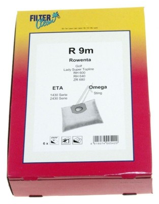 R9M SAC ASPIRATOR 6+1 FL0077-K pentru aspirator Rowenta FILTERCLEAN foto