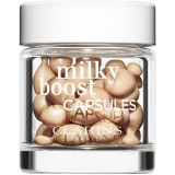 Clarins Milky Boost Capsules make-up pentru luminozitate capsule culoare 02 30x0.2 ml