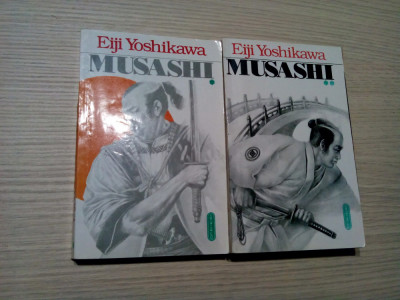 MUSASHI - Roata Norocului - 2 Vol. - Eiji Yoshikawa - Nemira, 1994, 319+463 p. foto